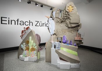 View of the exhibition "Simply Zurich